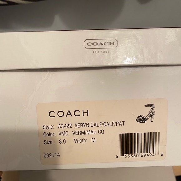 Coach sandals - Picture 4 of 4